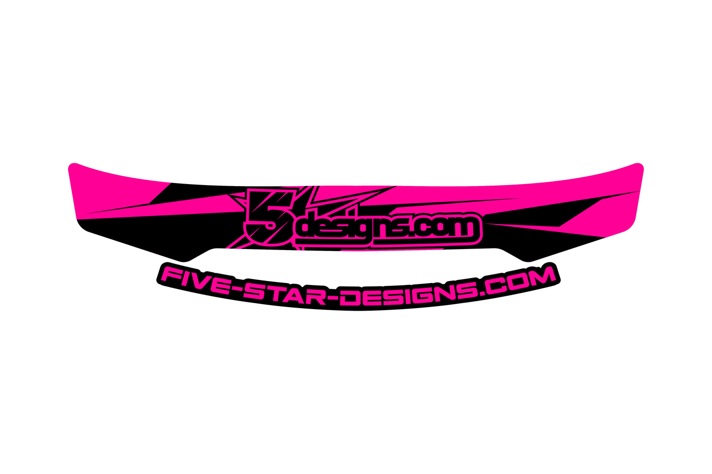 5Star Designs Visor Stripe "classic"