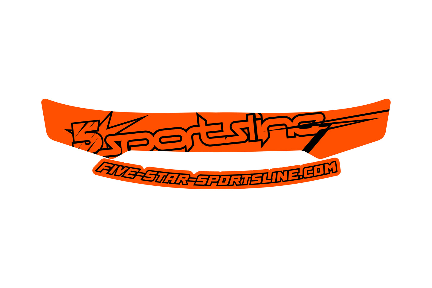 5Star Sportsline Visor stripe "modern"